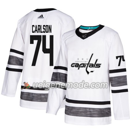 Herren Eishockey Washington Capitals Trikot John Carlson 74 2019 All-Star Adidas Weiß Authentic